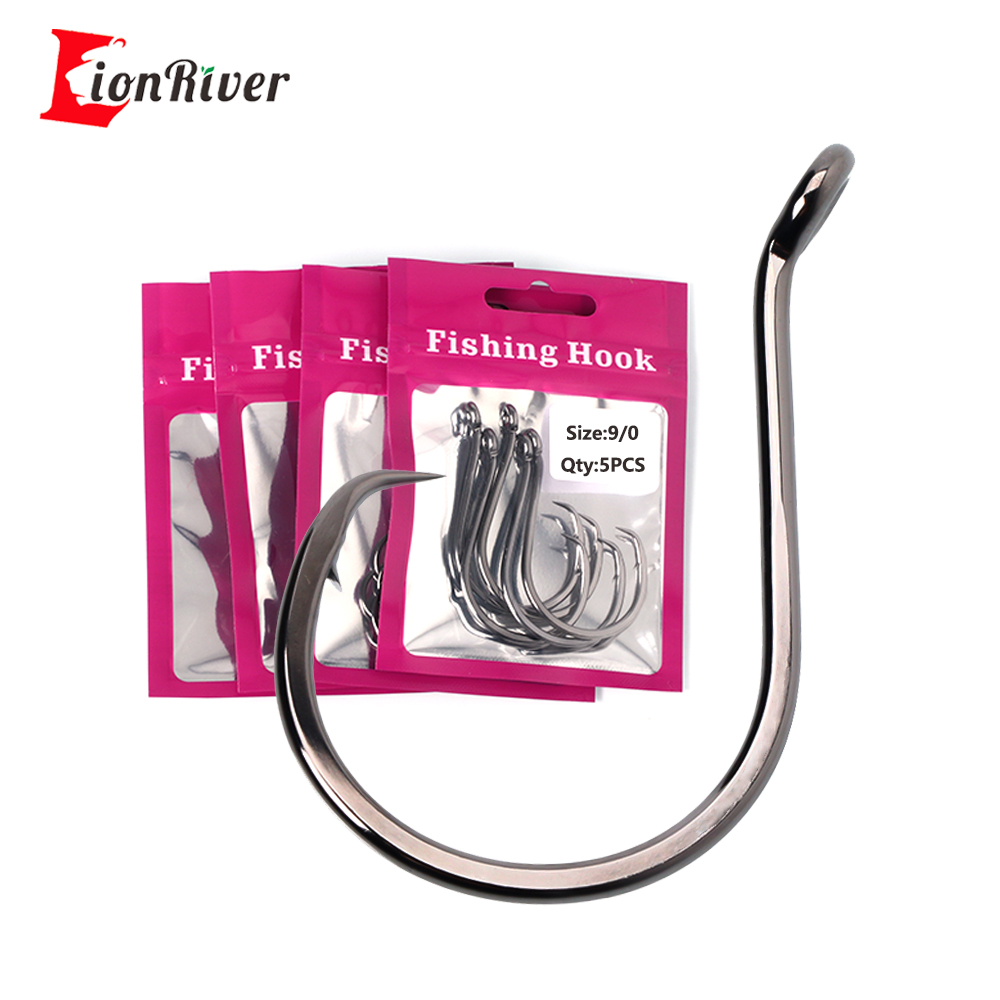 Fishing Hook Circle - Lionriver crochet circulaire lourd en Nickel