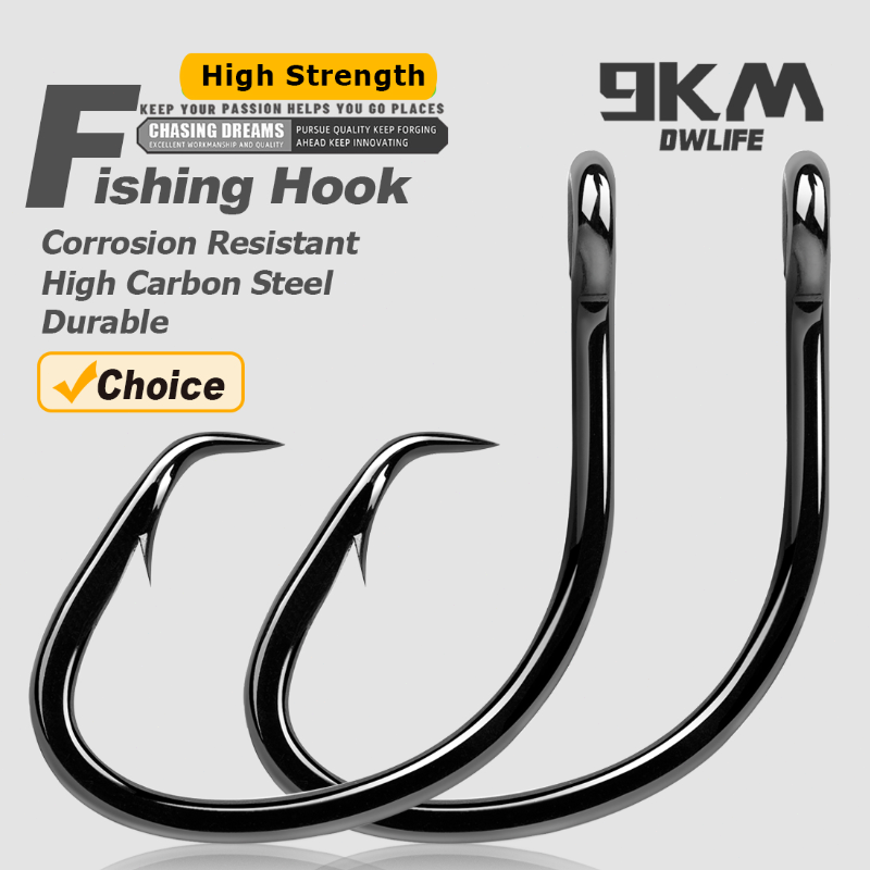 Fishing Hook Barbless - 9KM crochets circulaires 25 ~ 50