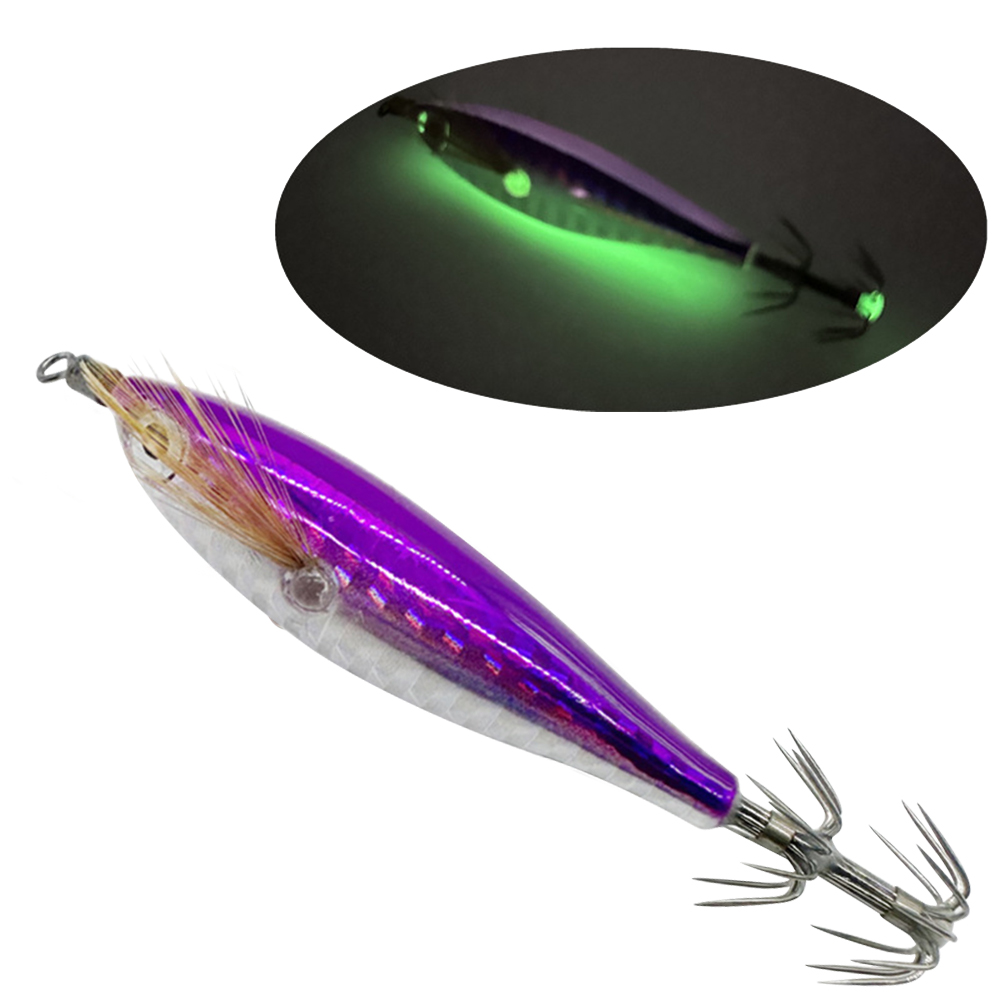 Fishing Hook Jig - Appât de pêche lumineux pour poulpe,