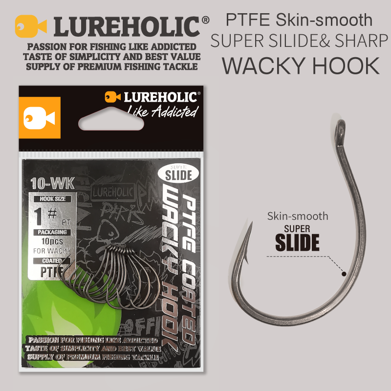 Fishing Hook Circle - LUREHOLIC PTFE Super glisser crochet farfelu