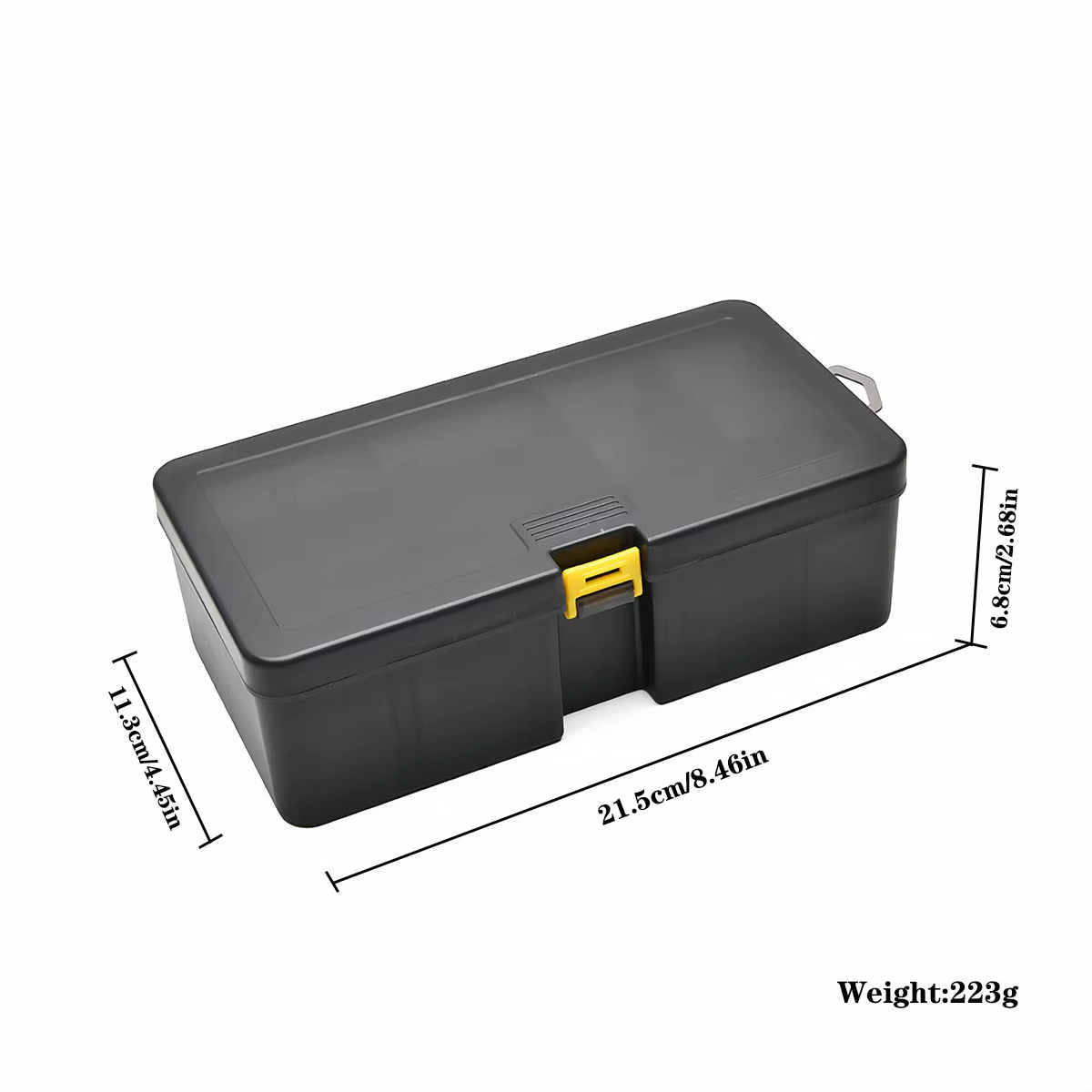 Fishing Hook Size - Boîte de rangement pour accessoires de