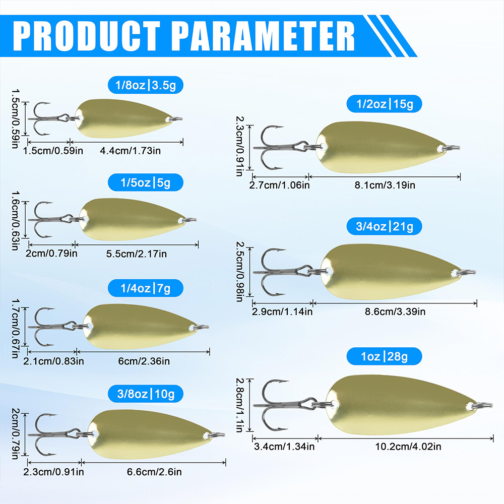5 pièces cuillères de pêche le - Fishing Hook Treble avis et prix