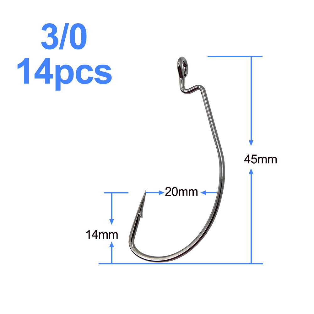 Hameçons de pêche ESFISHING en - Fishing Hook Size avis et prix