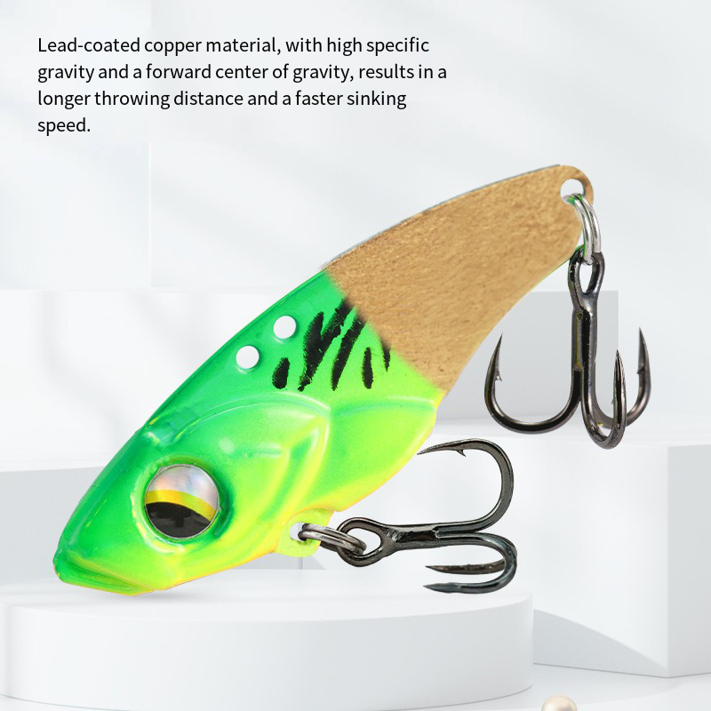 Leurre de pêche VIB en métal,  - Fishing Hook Treble avis et prix