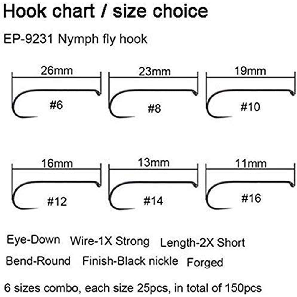 Aventik Eupheng 100PCS Hameçon - Fishing Hook Barbless avis et prix