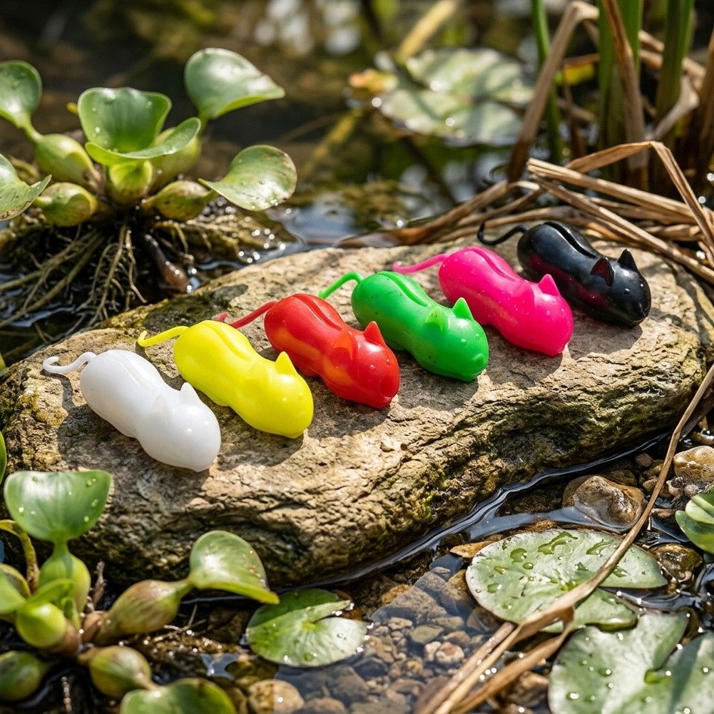 Lot de 6 leurres flottants pou - Fishing Hook Weedless avis et prix