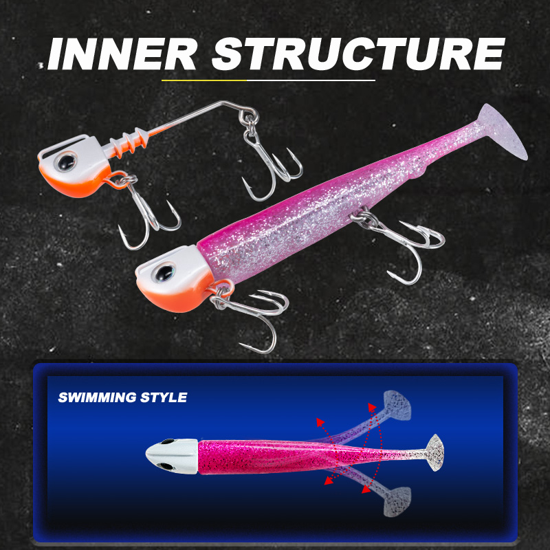 Leurre de pêche souple en méta - Fishing Hook Treble avis et prix