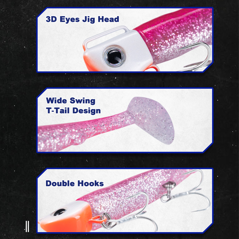 Leurre de pêche souple en méta - Fishing Hook Treble avis et prix