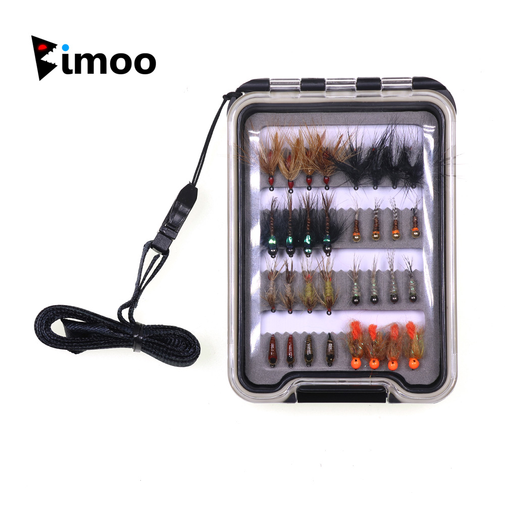 Kit de 32 mouches nymphes pour - Fishing Hook Barbless avis et prix