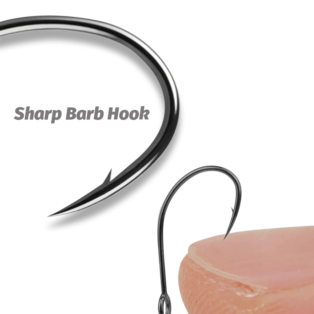 20 crochets simples à gros ann - Fishing Hook Circle avis et prix