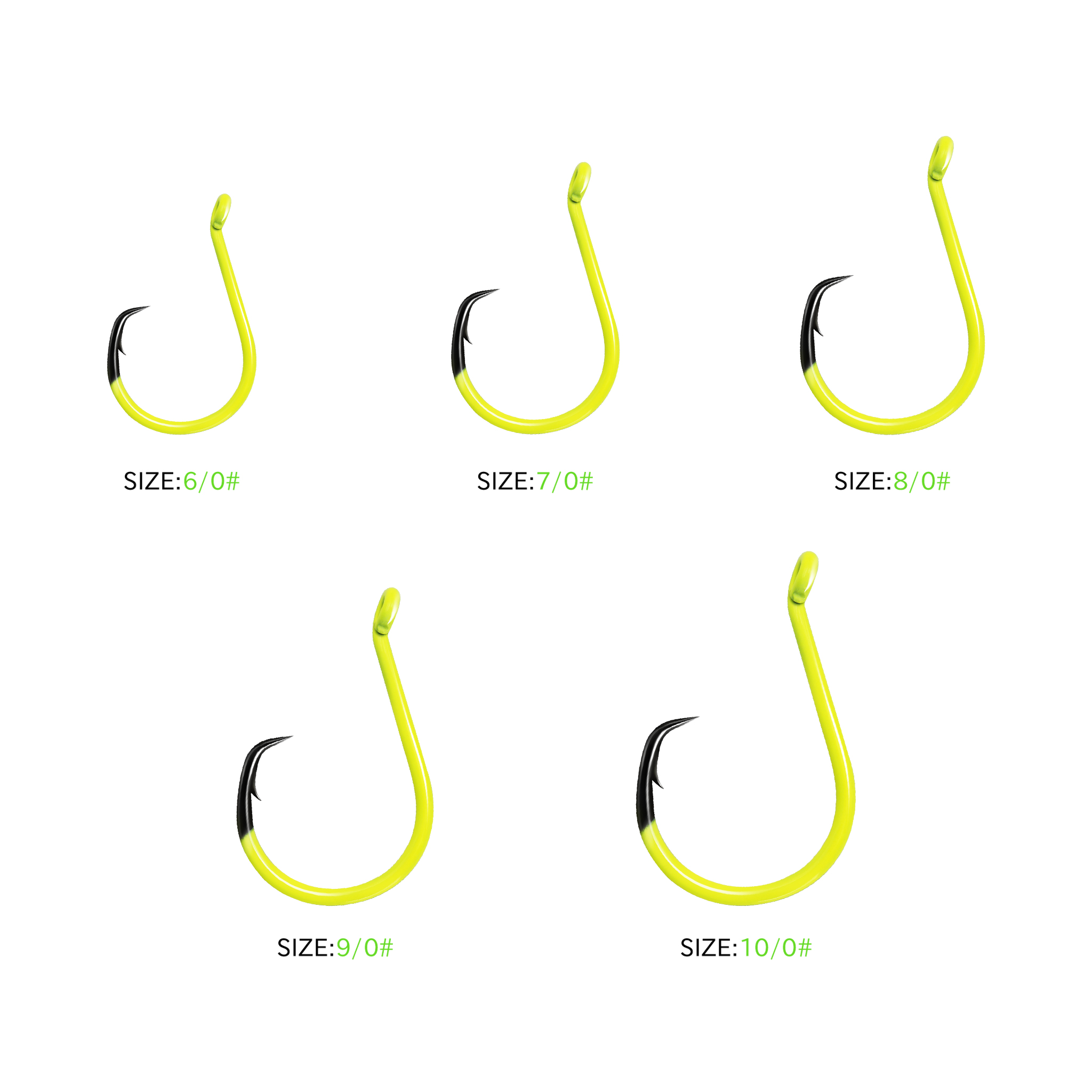 ZYZHE 10 hameçons circulaires  - Fishing Hook Circle avis et prix