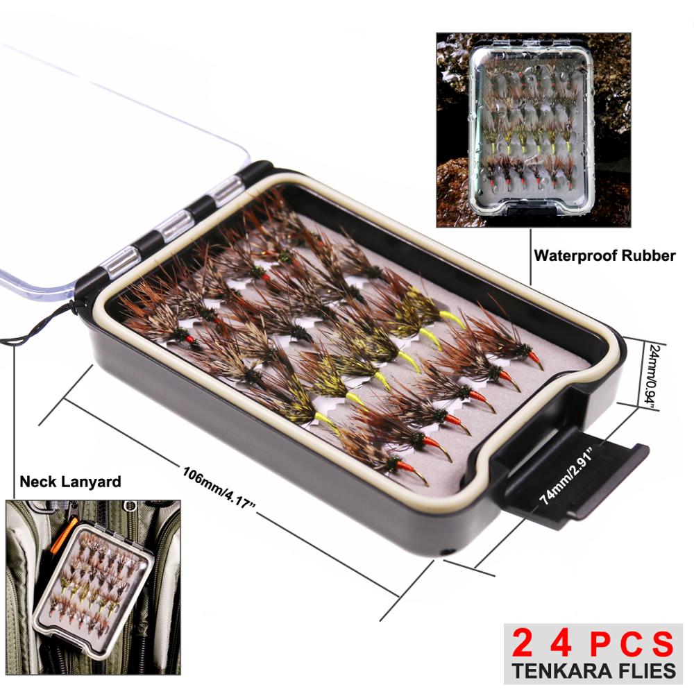 Bimoo 24 pièces/boîte Tenkara  - Fishing Hook Size avis et prix
