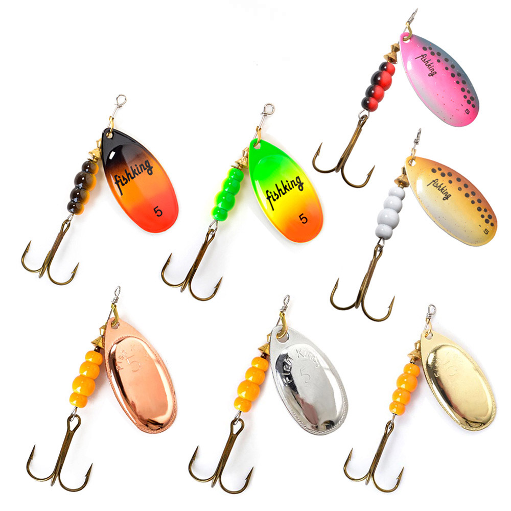 1 pièces Spinner appât 3.9/4.6 - Fishing Hook Treble avis et prix