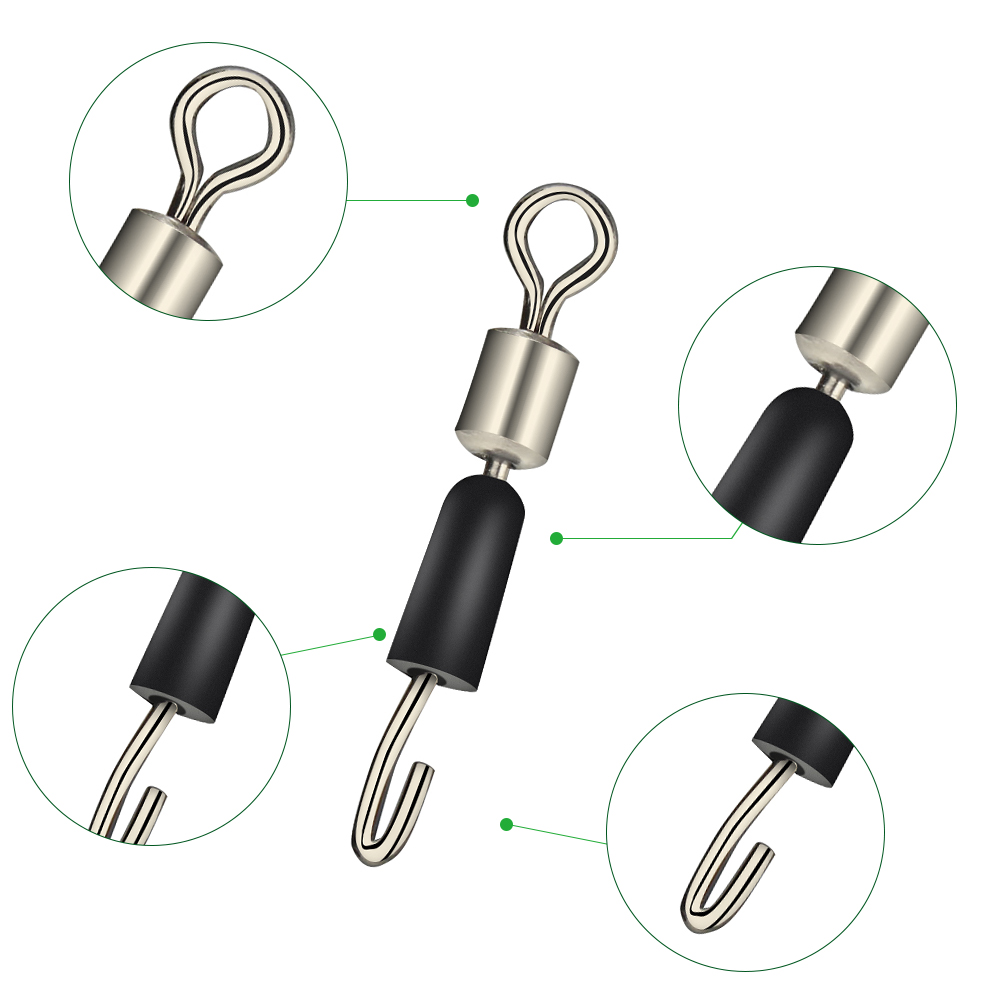 DNDYUJU 30/50 pcs/lot roulemen - Fishing Hook Stainless Steel avis et prix