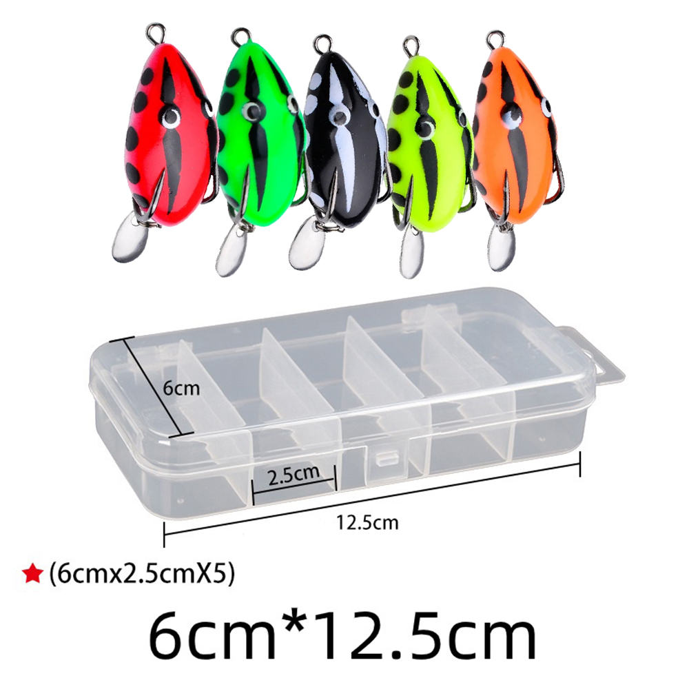 5 pièces/boîte leurres de pêch - Fishing Hook Weedless avis et prix