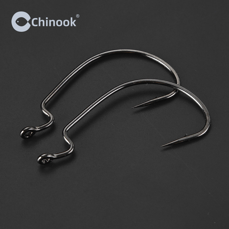 Chinook 20 pièces large ver Te - Fishing Hook Offset avis et prix
