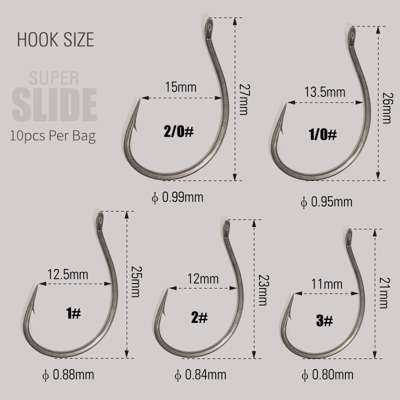 LUREHOLIC PTFE Super glisser c - Fishing Hook Circle avis et prix