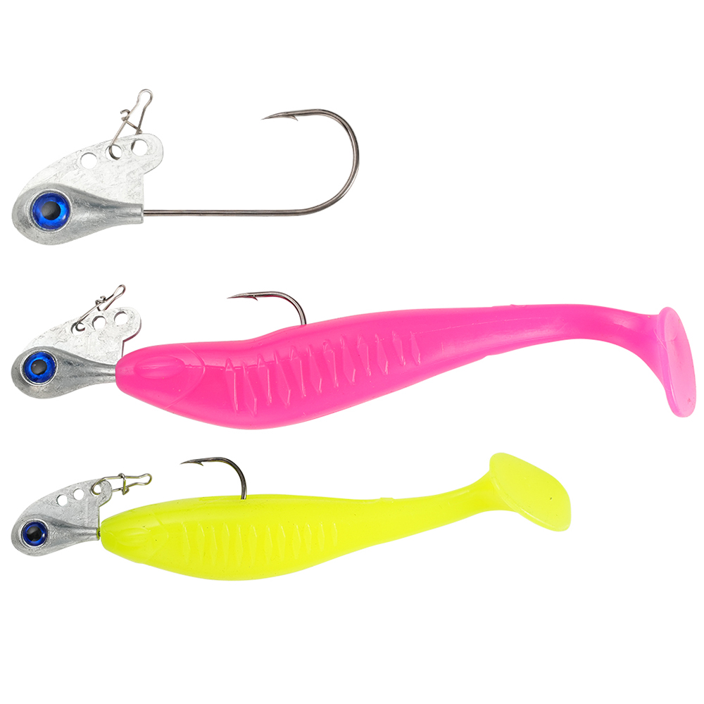 2 pièces jig tête crochet 4g 5 - Fishing Hook Size avis et prix
