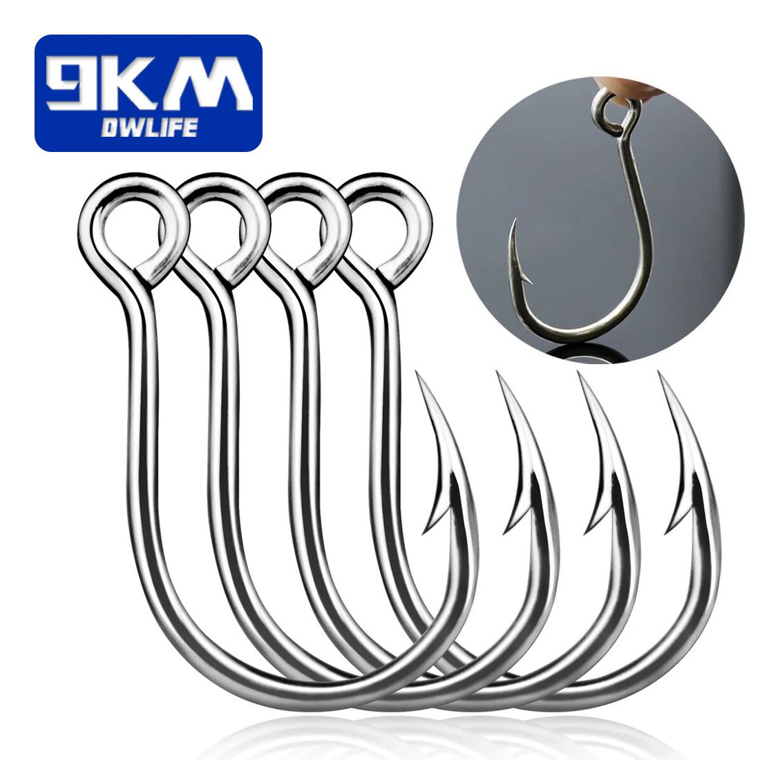 Hameçons de pêche 9KM, 25 pièc - Fishing Hook Barbless avis et prix