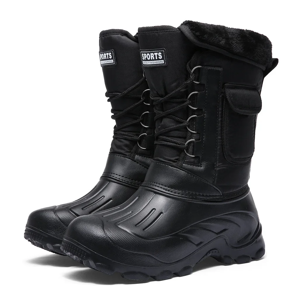 Bottes d'hiver pour hommes, ch - Fishing Hook avis et prix