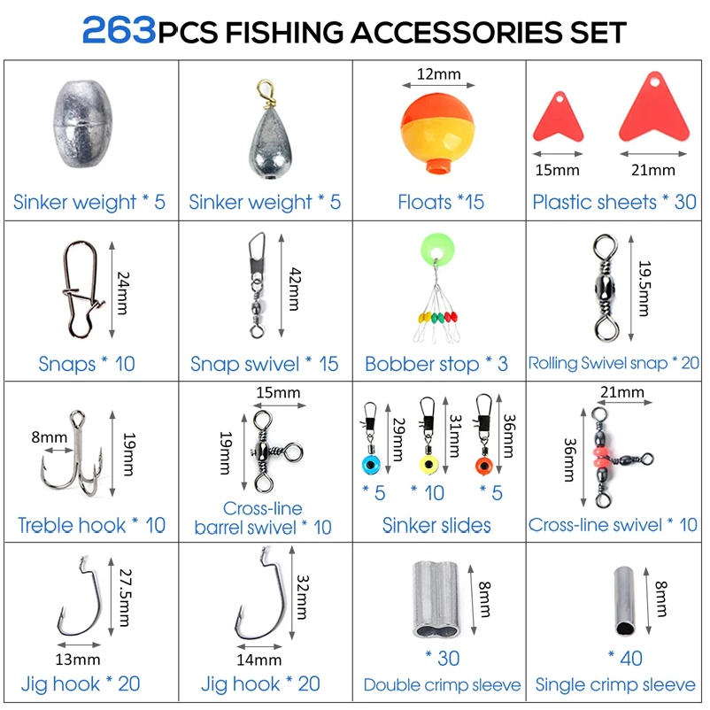 Ensemble d'accessoires de pêch - Fishing Hook Jig avis et prix