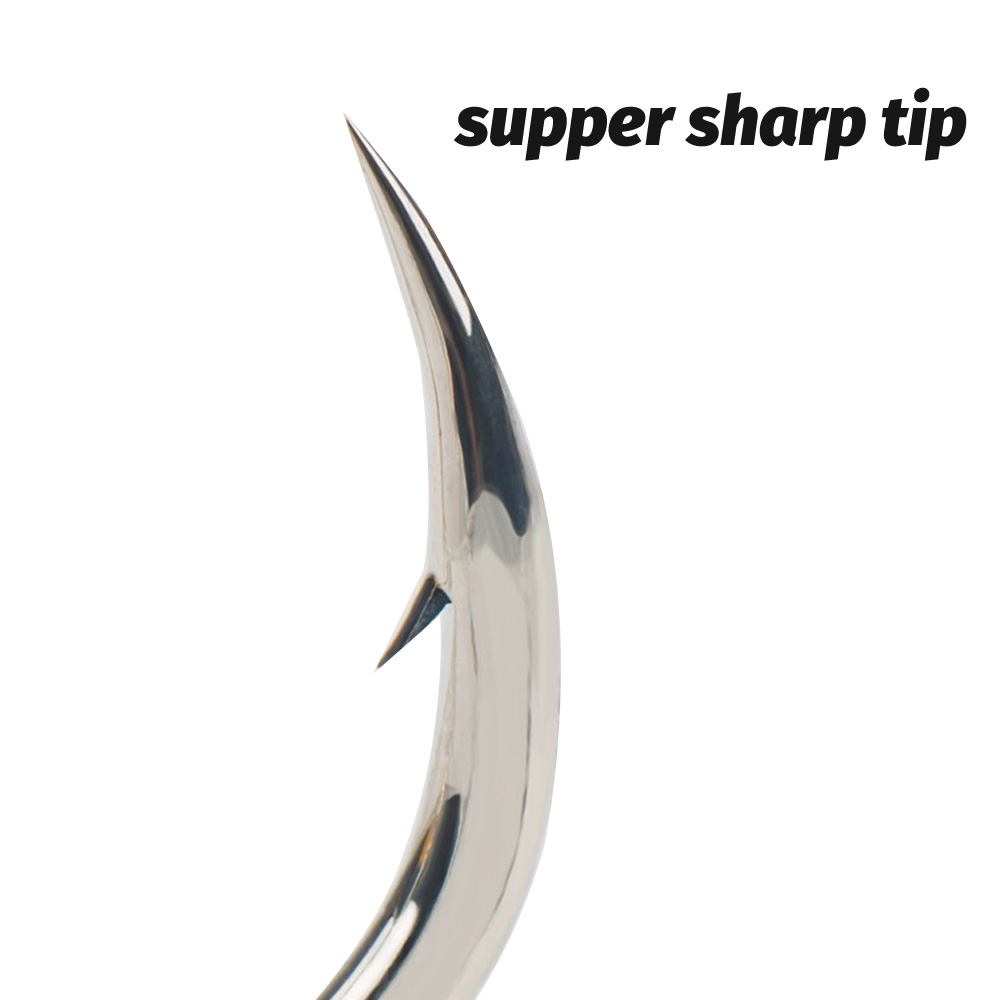 10 pièces gros hameçon 1/0-7/0 - Fishing Hook Circle avis et prix