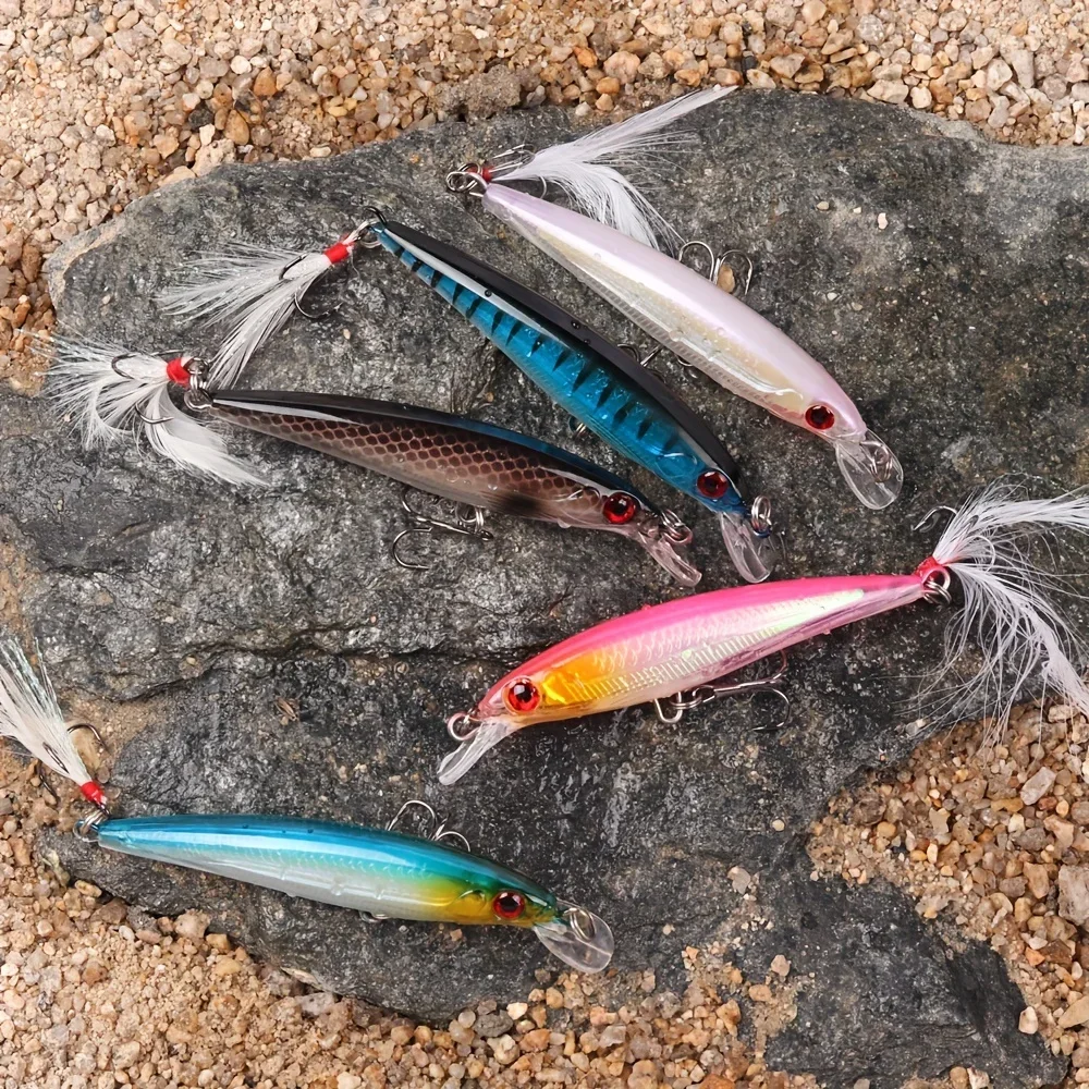 Leurre de pêche au vairon bion - Fishing Hook Treble avis et prix