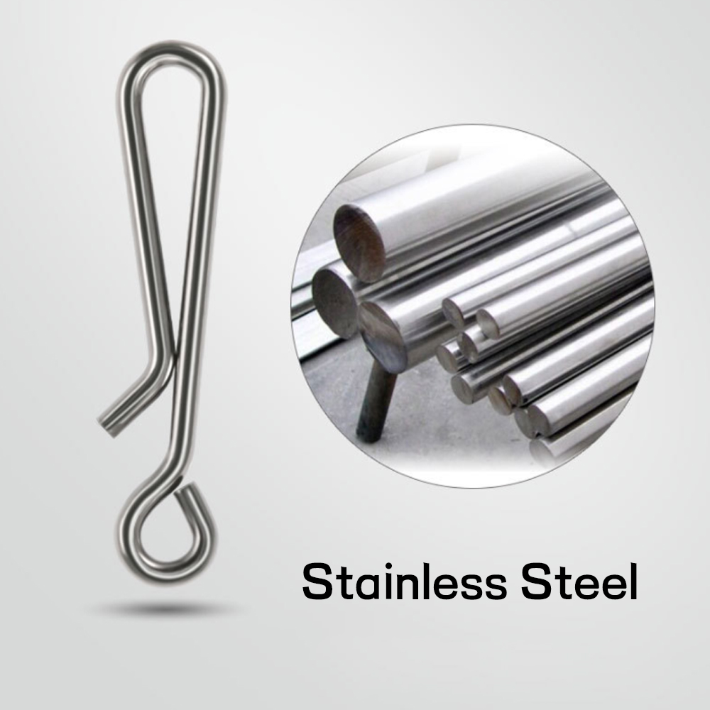 100 pièces pêche en eau salée  - Fishing Hook Stainless Steel avis et prix