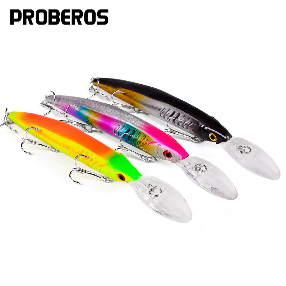 PROBEROS 15cm 12g Grand Minnow - Fishing Hook Size avis et prix