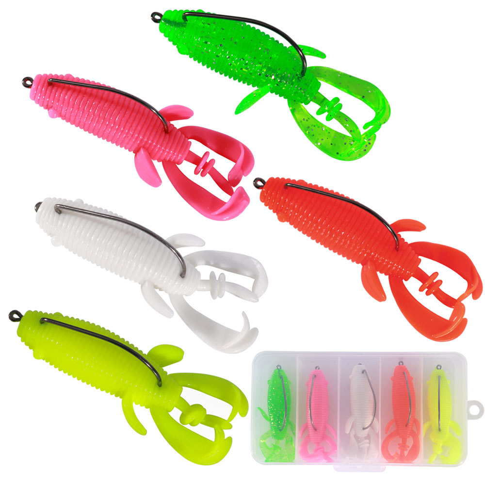 Leurre de pêche flottant soupl - Fishing Hook Weedless avis et prix