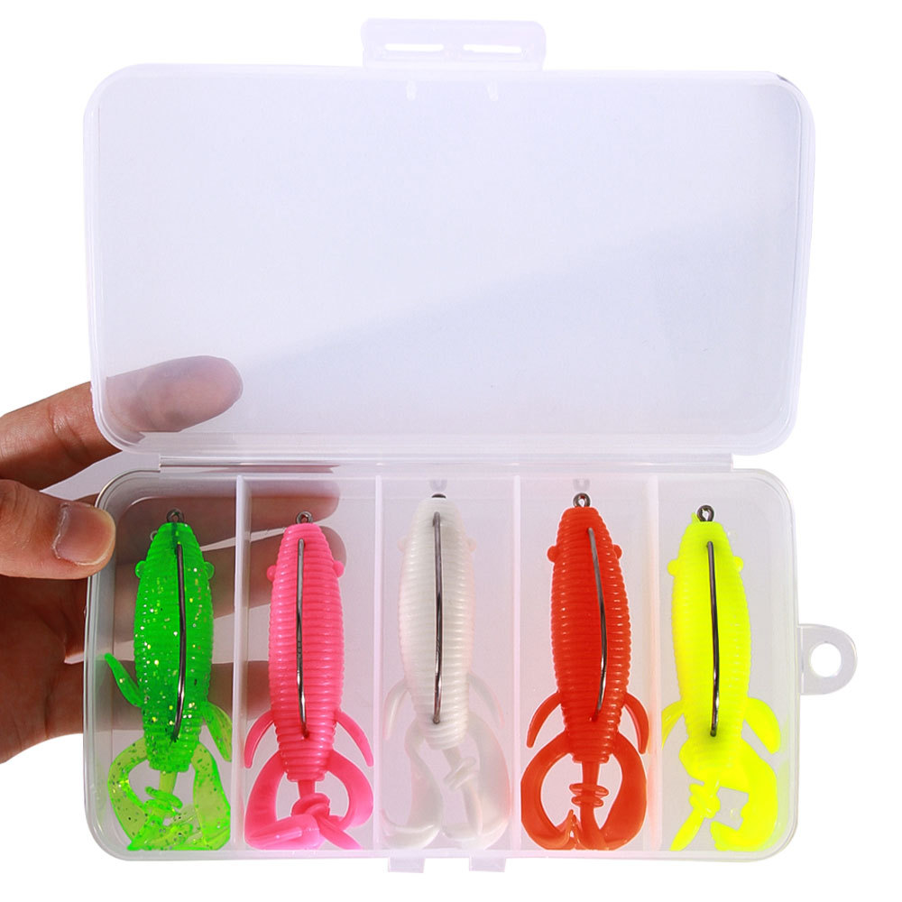 Leurre de pêche flottant soupl - Fishing Hook Weedless avis et prix