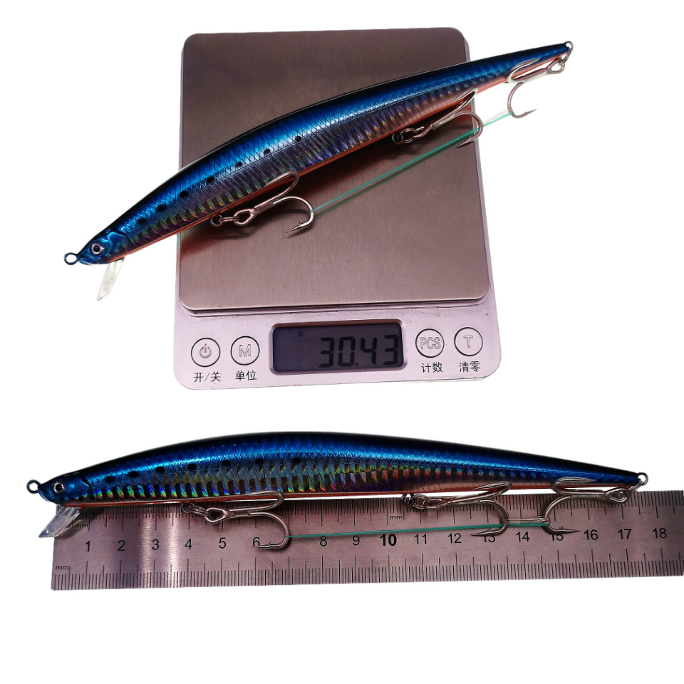 Leurre dur MUKUN 175mm 30g Lon - Fishing Hook Treble avis et prix