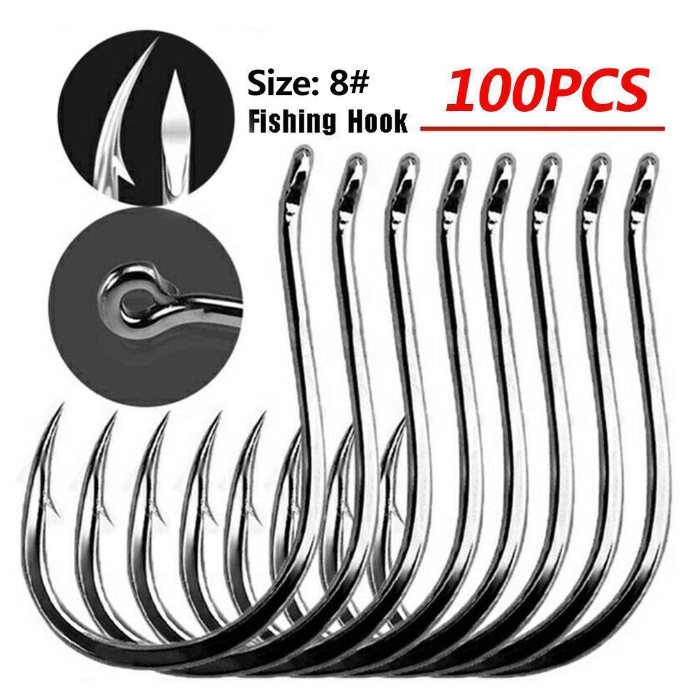 Lot de 100 hameçons de pêche e - Fishing Hook Circle avis et prix