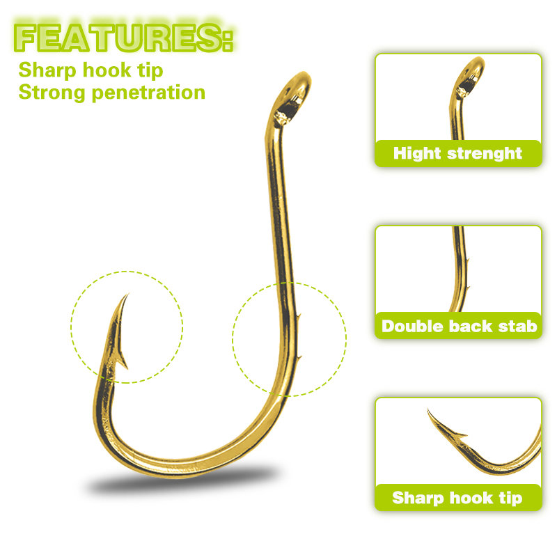 Lot de 50 hameçons de pêche en - Fishing Hook Circle avis et prix