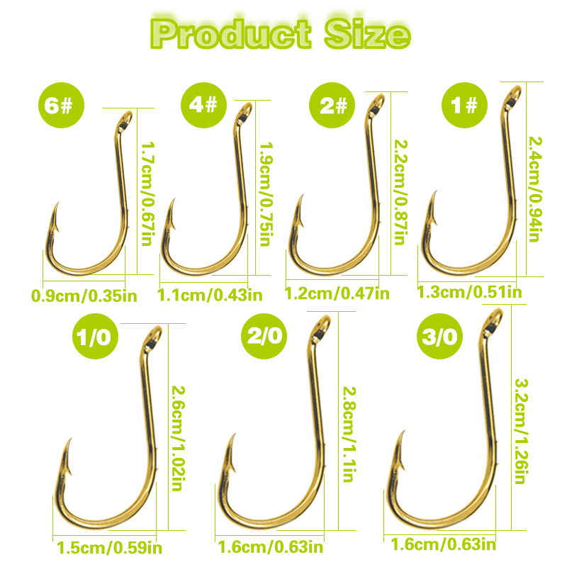 Lot de 50 hameçons de pêche en - Fishing Hook Circle avis et prix